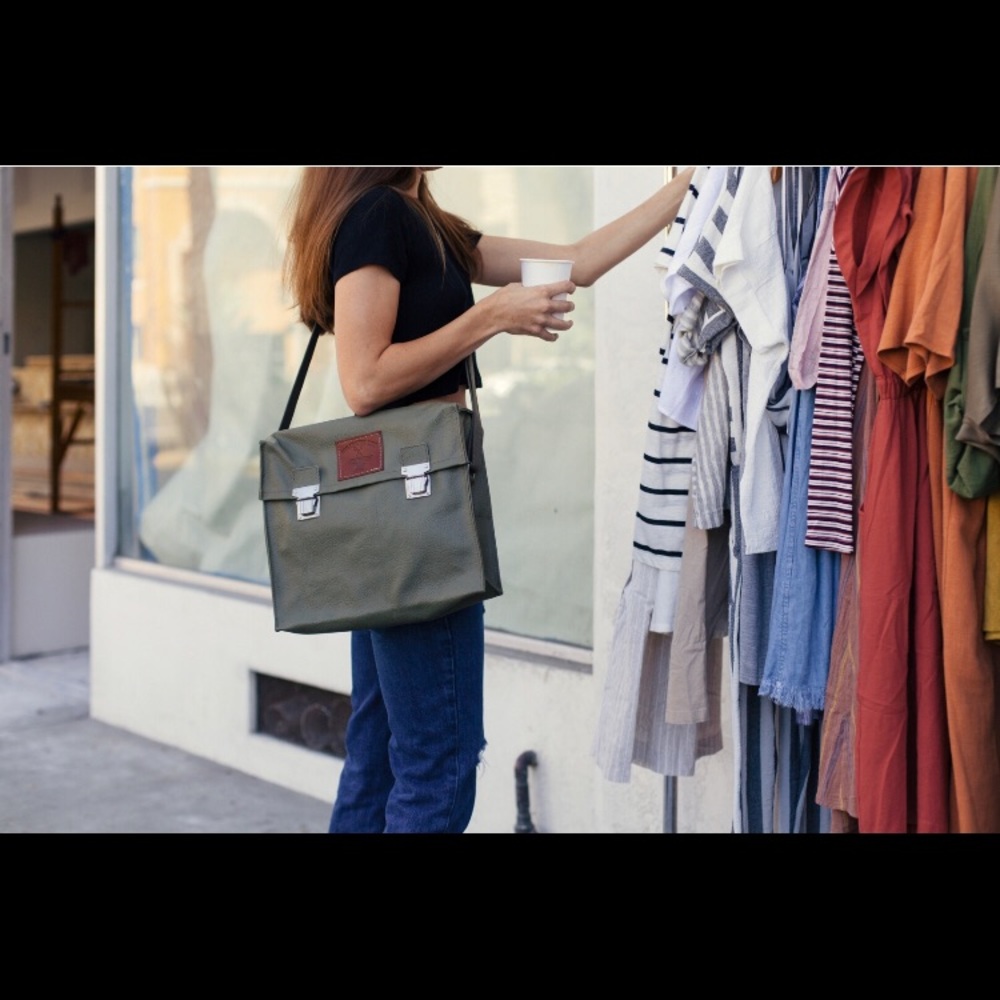 Vintage Swiss Army Messenger Bag